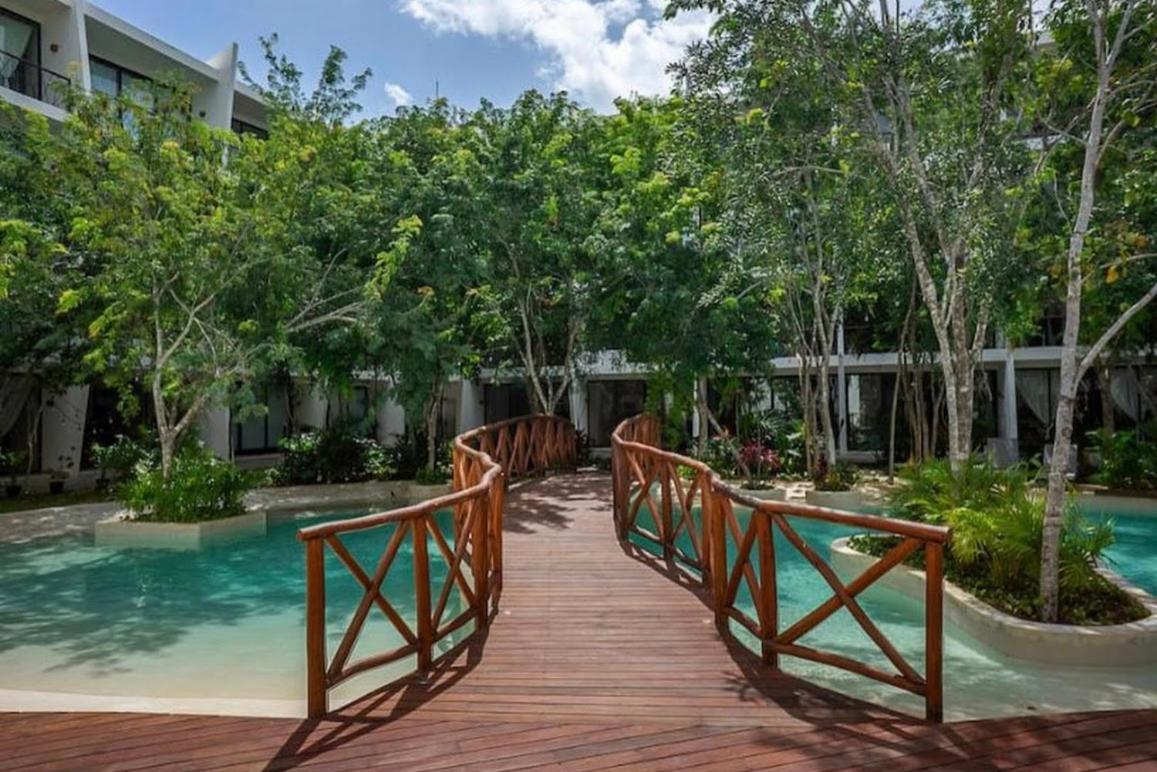 Condo Jungle Apartment & Private Patio トゥルム エクステリア 写真